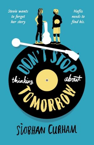 blue cover artwork of don't stop thinking about tomorrow by siobhan curran