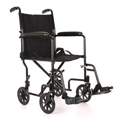 careco black transit wheelchair